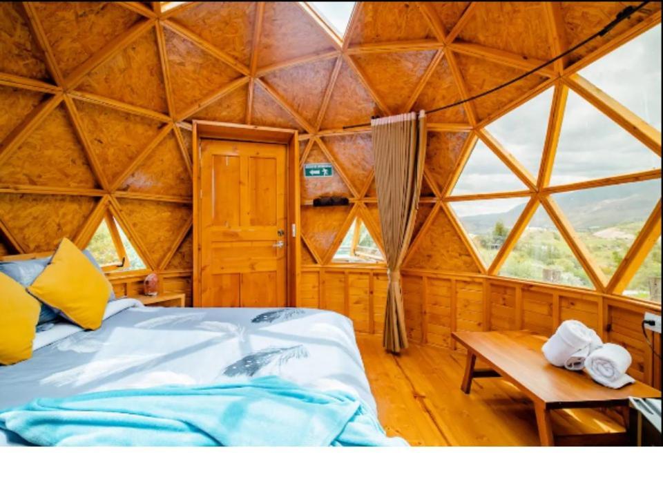 Los Nopales Glamping Sáchica Εξωτερικό φωτογραφία